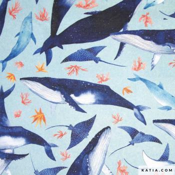 Canvas Dekodruck Unterwasser